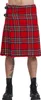 Black Premium by EMP Herren rot-kariertes Kult Tartan Kilt Produktbild-Vorschau 7