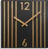 Orologio da parete quadrato senza ticchettio moderno Anteprima dell’immagine prodotto 2