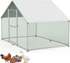 JOIEYOU Enclos 3x2x2m Volière Poulailler Métal 6m² Cages à Voir les images du produit 1