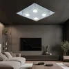 LED Deckenleuchte, 4 flammig, Chrom, Glas, L 34cm, 2er Set Produktbild-Vorschau 3