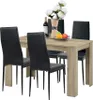 Modernes Esszimmer-Set Küche Tisch Und 4 Stühle Viki Sonoma Produktbild-Vorschau 1