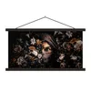 MuchoWow® Textilposter Frau - Luxus - Blumen - Produktbild-Vorschau 1