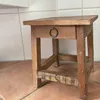 LS-LebenStil Vintage Holz Nachttisch Schublade 30cm ️ Produktbild-Vorschau 5