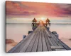 Bild auf Leinwand - Leinwandbild - Einteilig - Brücke Holz Produktbild-Vorschau 1
