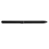 A black stylus pen is shown horizontally against a white background. Produktbild-Vorschau
