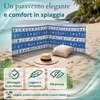 Lantigo Paravento da Spiaggia Conchiglie Marine 8m | Anteprima dell’immagine prodotto 9