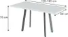 Jídelní stůl Vicco Tisko Bílá/Šedá 120-160 x 80 cm s Náhled obrázku produktu 2