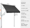 Tenda da sole a morsetto SucceBuy 250 x 120 cm, tenda da Anteprima dell’immagine prodotto 7
