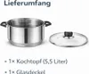 HI - Fleischtopf Sylt Kochtopf Topf aus Edelstahl 5,5 Liter Produktbild-Vorschau 14
