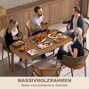 Stół jadalny HOMCOM 150 x 80 cm – stół kuchenny dla 6 osób Podgląd zdjęcia produktu 5