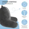 ELONEO Rückenkissen, Lesekissen für Bett und Sofa mit Produktbild-Vorschau 10