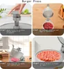 Burger Pattie Presse, Aluguss Burgerpresse mit Produktbild-Vorschau 4