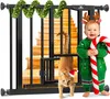 KIDIZ® Absperrgitter zum Klemmen mit Katzenklappe, Produktbild-Vorschau 1