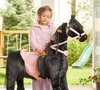 Cheval à roulettes inline Ponnie Ebony M avec une selle Voir les images du produit 5