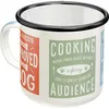 Nostalgic-Art - Emaille-Becher - Pfotenschild - Dog Rules Produktbild-Vorschau 1