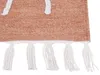 BELIANI Koberec světle červený polyester 80 x 150 cm ručně Náhled obrázku produktu 6