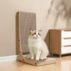 Nobleza - Kratzbrett Katze, 60 cm Hohe L Förmige Kratzpappe Produktbild-Vorschau 3