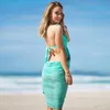 Letnia Tunika Plażowa Wiązane Pareo Plażowe Sukienka Boho Podgląd zdjęcia produktu 3