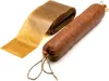 A roll of brown casing material and a sausage are displayed on a white background. Náhled obrázku produktu