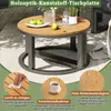 Flieks Gartenmöbel-Set 7-tlg., Gartenlounge-Set mit 4 Produktbild-Vorschau 6