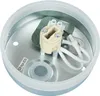 Badezimmerlampe IP44 Weiß G9 Glas Metall Badleuchte Küche Produktbild-Vorschau 5