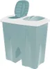 Afvalbak Excellent Houseware met 2 compartimenten, plastic, Productafbeelding-voorbeeld 2