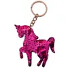 12 Stück Einhorn Pferd Schlüsselanhänger Glitzer Glitter Produktbild-Vorschau 3