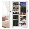 SONGMICS Schmuckschrank Spiegelschrank mit LED und Produktbild-Vorschau 1