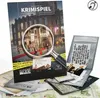 A board game box and its components are displayed on a white background. Produktbild-Vorschau