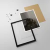 Gerahmtes Poster - Schwarzer Rahmen - Schimpanse Porträt Produktbild-Vorschau 4