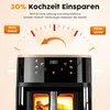 OYAJIA Heißluftfritteuse XXL 9L | ohne Öl oder Fett | Produktbild-Vorschau 5