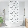 vidaXL Tenda a rullo per doccia 90x240 cm larghezza tessuto Anteprima dell’immagine prodotto 1