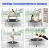Mini trampolina fitness, składana, 97 cm, udźwig 150 kg, Podgląd zdjęcia produktu 1