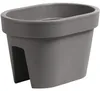 Prosperplast Blumentopf LOFLY RAILING Lang Grau 39,6 cm Produktbild-Vorschau 2