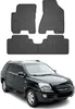 2004-2010 Kia Sportage tappetini TPE nero 4 pezzi Anteprima dell’immagine prodotto 1