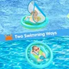 Baby-Pool-Schwimmhilfe mit Sonnenschutzdach, geeignet für Produktbild-Vorschau 5