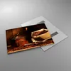 Bilder auf glas - Frühstück Schokolade Kaffee Bohnen - Produktbild-Vorschau 2