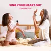 Mini karaoke sada pro děti, karaoke stroj se 2 mikrofony, Náhled obrázku produktu 6