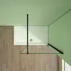 AICA Walk in dusche 100X200cm Duschwand mit Schwarz Produktbild-Vorschau 3