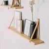 leg&go Étagère flottante 90x15cm, en bois avec lanières en Voir les images du produit 3