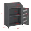 Badezimmerschrank Trosa 62 x 45 x 25 cm Badschrank Produktbild-Vorschau 3