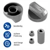 Knebel Set 4 Stück mit Adaptern Drehknopfset 38mmØ Produktbild-Vorschau 4