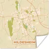 MuchoWow® Poster Karte - Jahrgang - Hildesheim - Stadtplan Produktbild-Vorschau 1