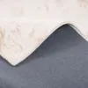 Luxus Super Soft Kunstfell Teppich Plush Pastell Einfarbig, Produktbild-Vorschau 4