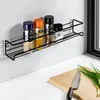 Vilde | Gewürzregale - Schwarz - 2 Stück - Metall - 40 × Produktbild-Vorschau 3