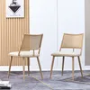 MODFU Esszimmerstühle Polsterstuhl(2er Set)mit holzbein, Produktbild-Vorschau 5