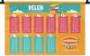 MuchoWow® Wandteppich Wandbehang Kinderzimmer - Teile - Produktbild-Vorschau 1