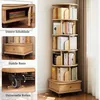 6 Ebenen Drehbares Bücherregal, 360° Drehbares Rundregal Produktbild-Vorschau 6