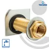 Passante a muro tecuro G 1/2 x G 3/4 pollici x 130 mm - Anteprima dell’immagine prodotto 6