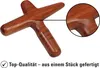 Asiatisches Wellness.Massagekreuz aus Holz einteilige Produktbild-Vorschau 5